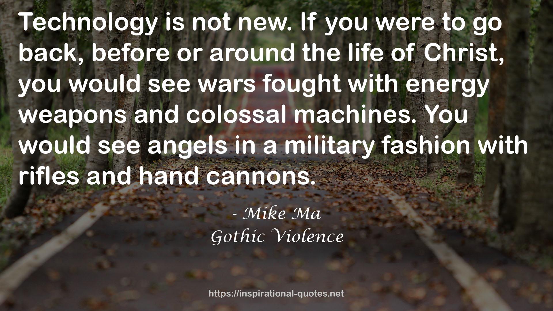 Gothic Violence QUOTES