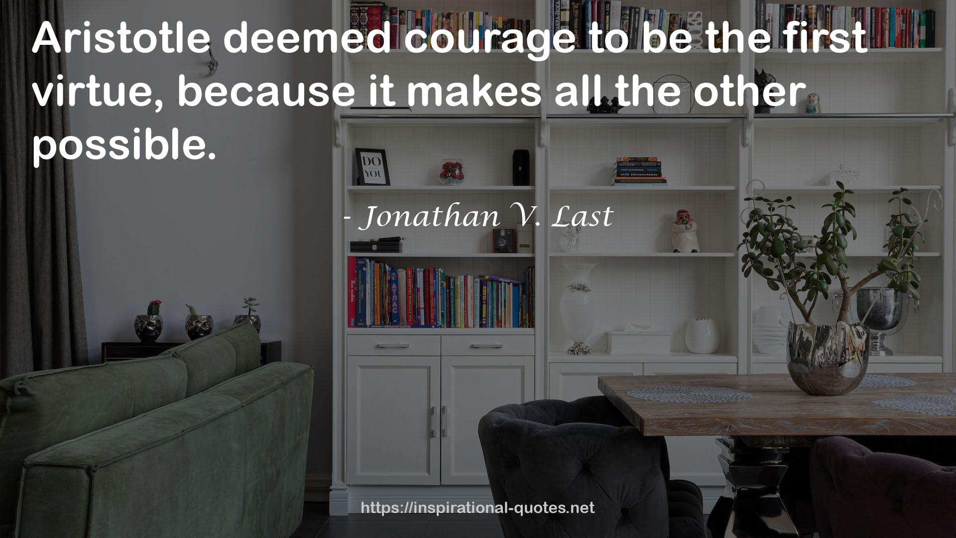 Jonathan V. Last QUOTES