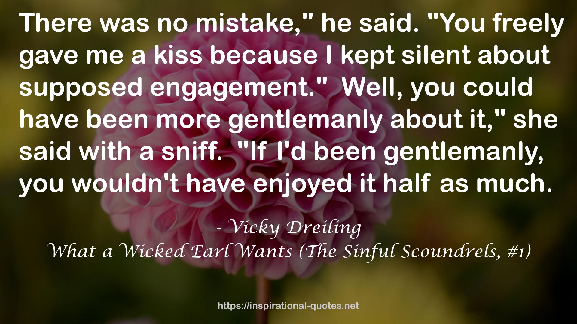 What a Wicked Earl Wants (The Sinful Scoundrels, #1) QUOTES