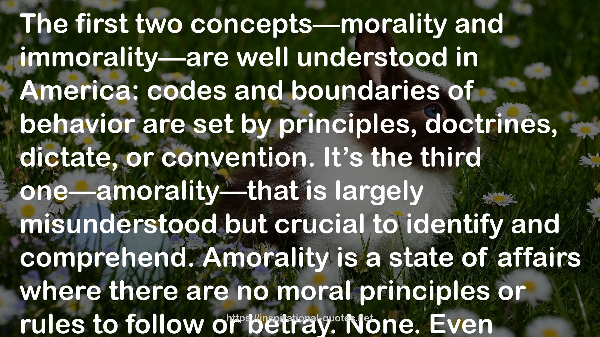 LYING AS A WAY OF LIFE: Corruption and Collectivism Come of Age in America QUOTES