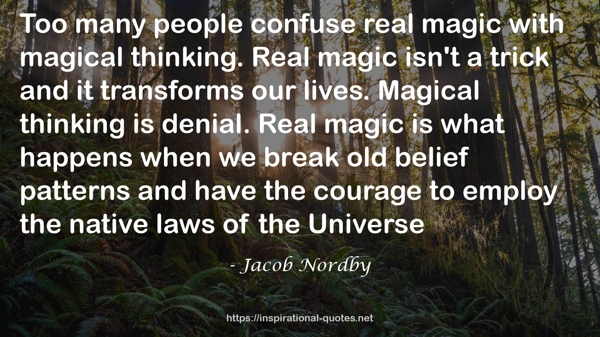 Real magic  QUOTES