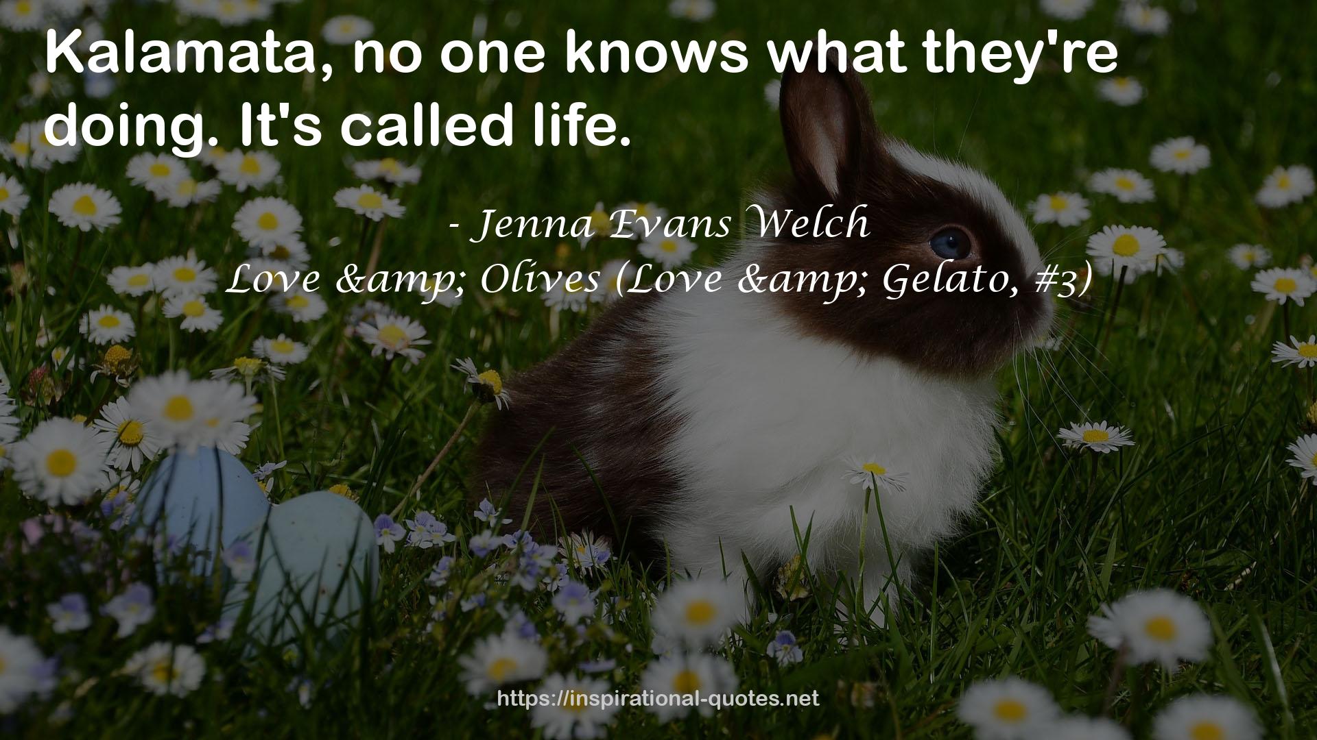 Love & Olives (Love & Gelato, #3) QUOTES
