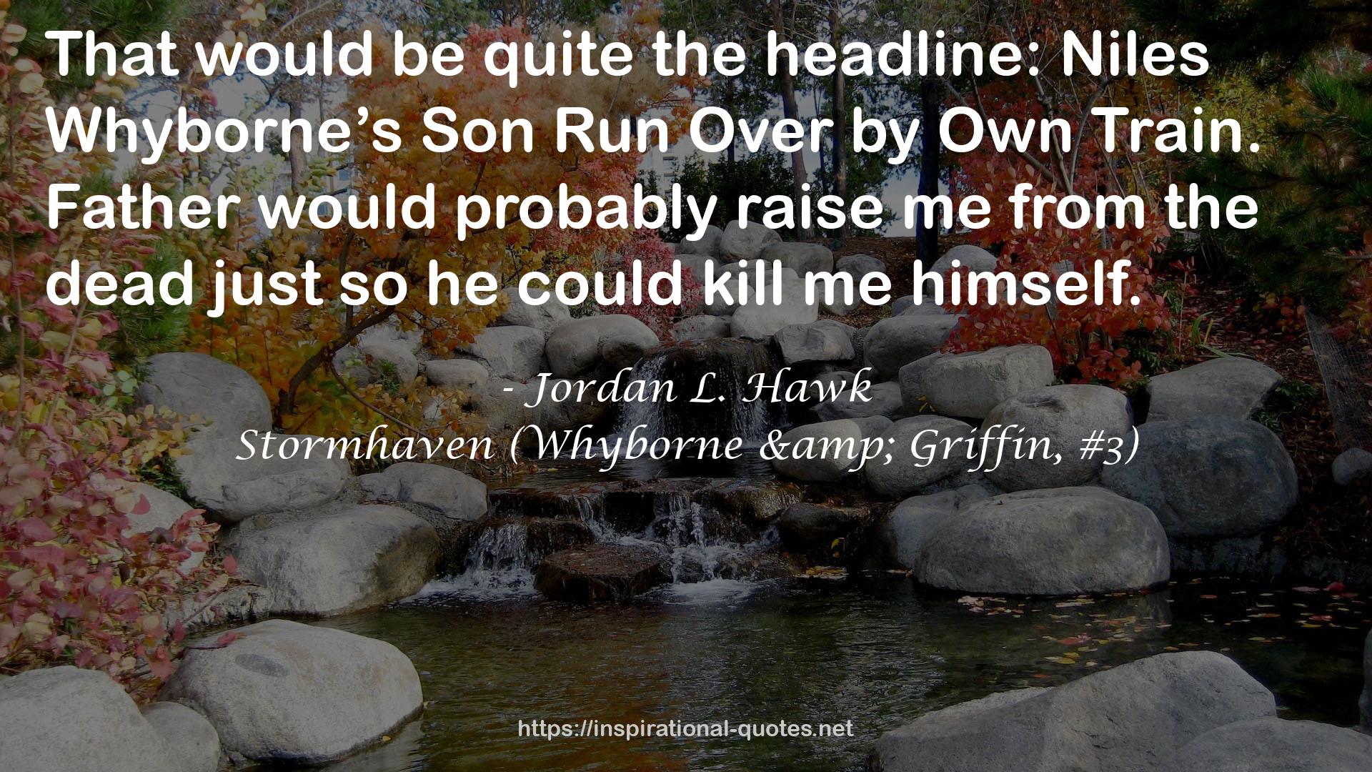 Stormhaven (Whyborne & Griffin, #3) QUOTES