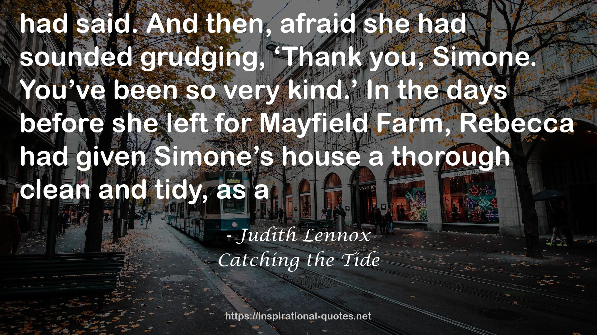 Catching the Tide QUOTES