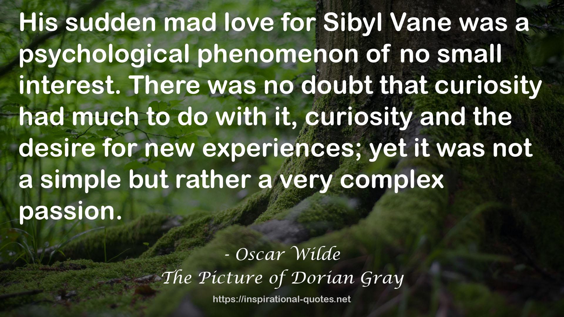 Sibyl Vane  QUOTES