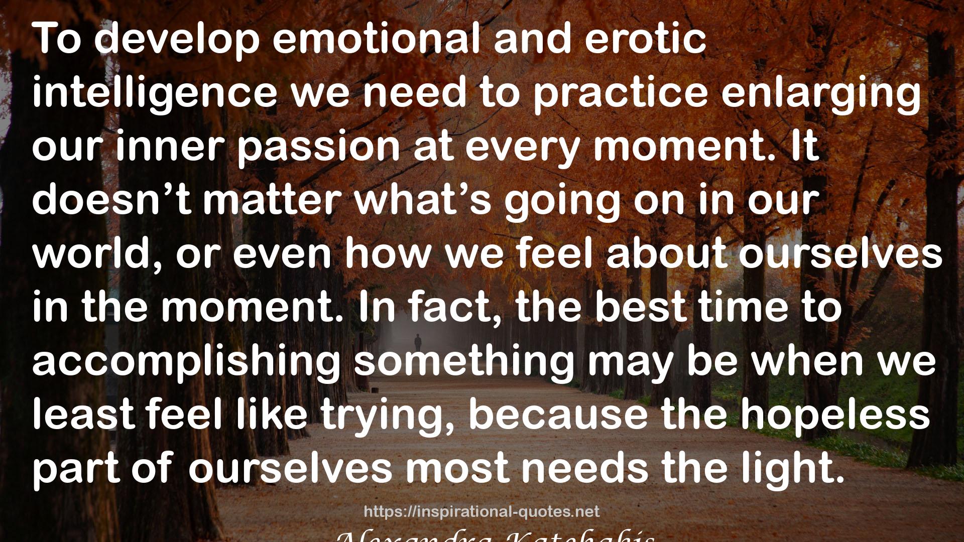 emotional and erotic intelligence  QUOTES