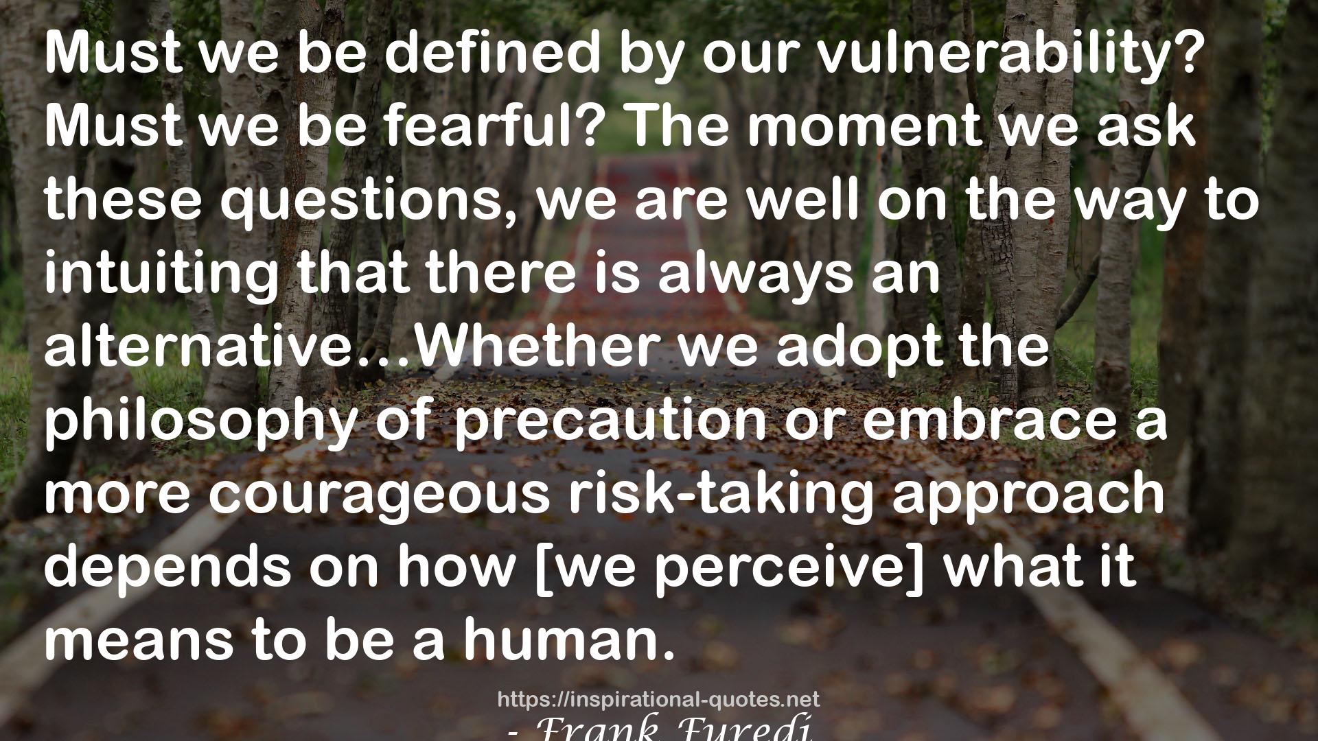 How Fear Works: Culture of Fear in the Twenty-First Century QUOTES