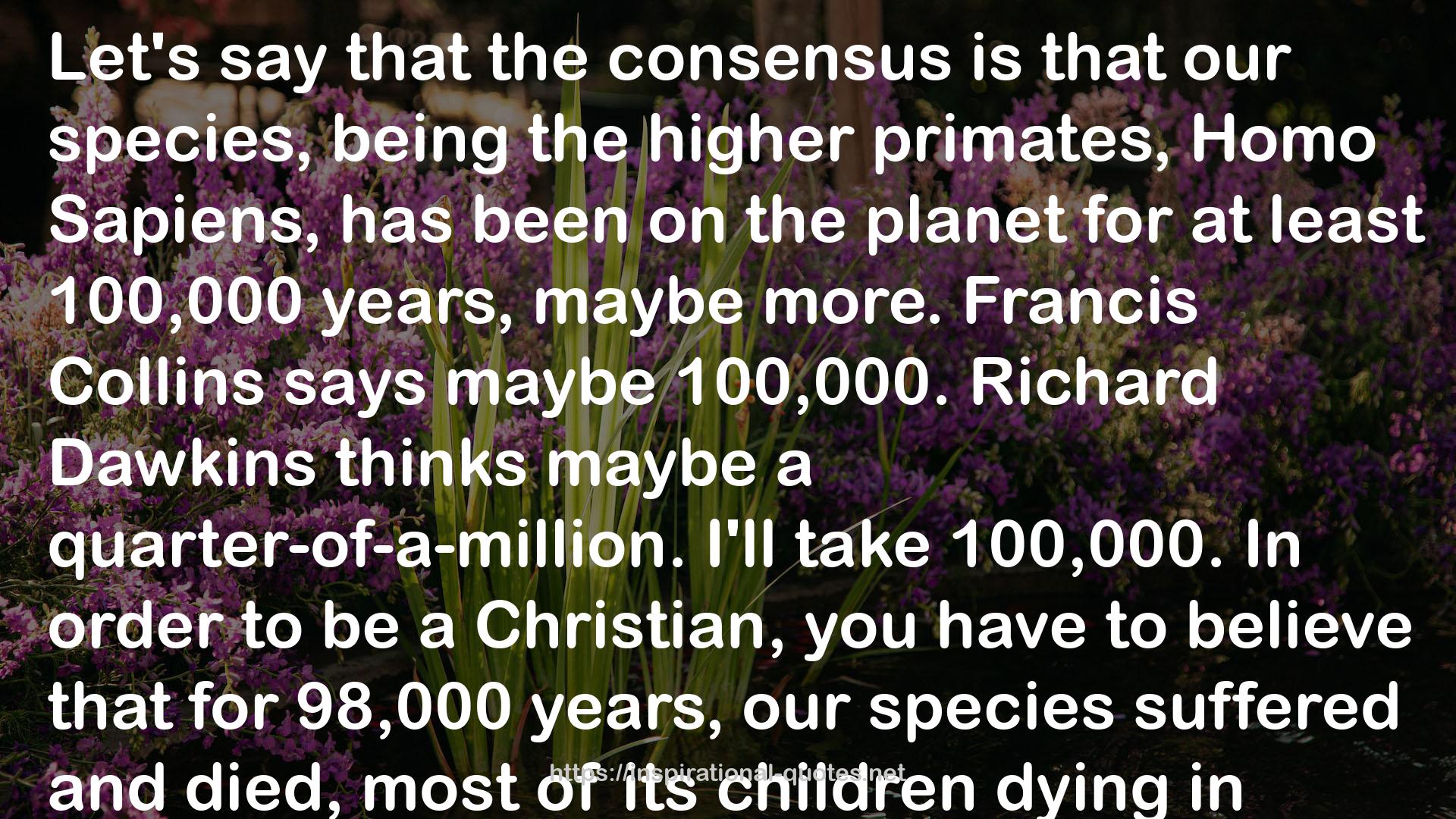 Richard Dawkins  QUOTES