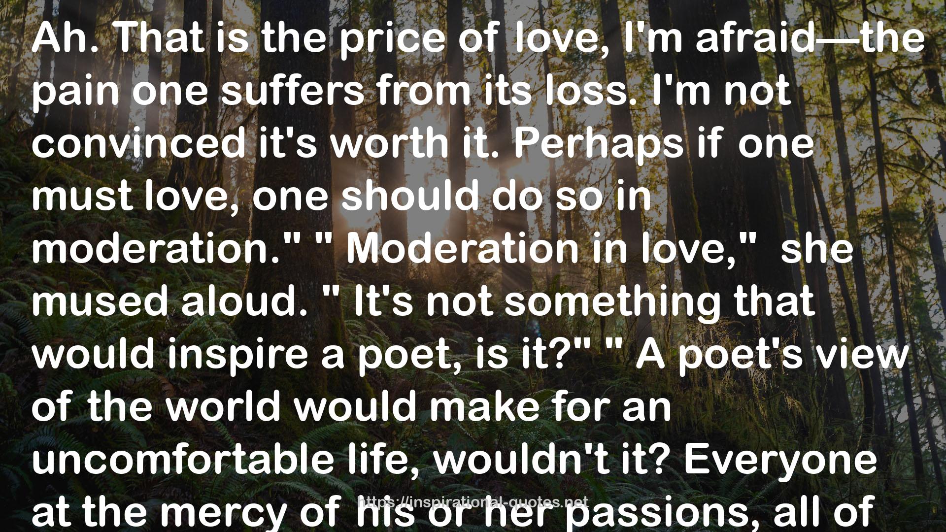 A poet's view  QUOTES