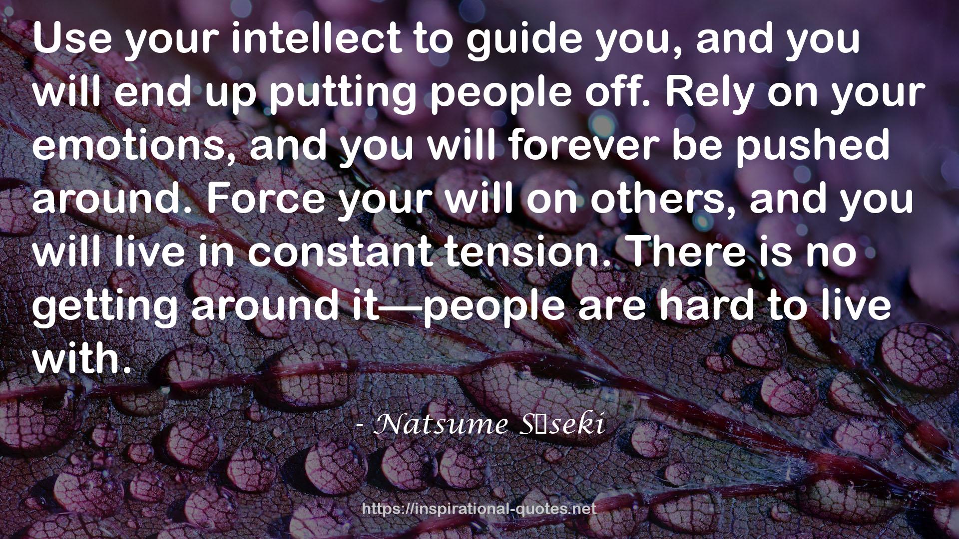 your intellect  QUOTES