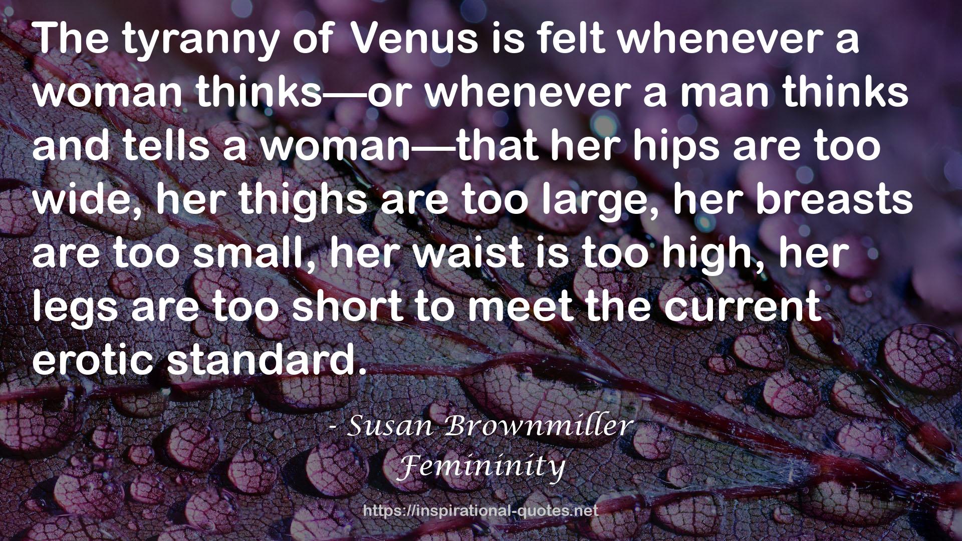 Femininity QUOTES