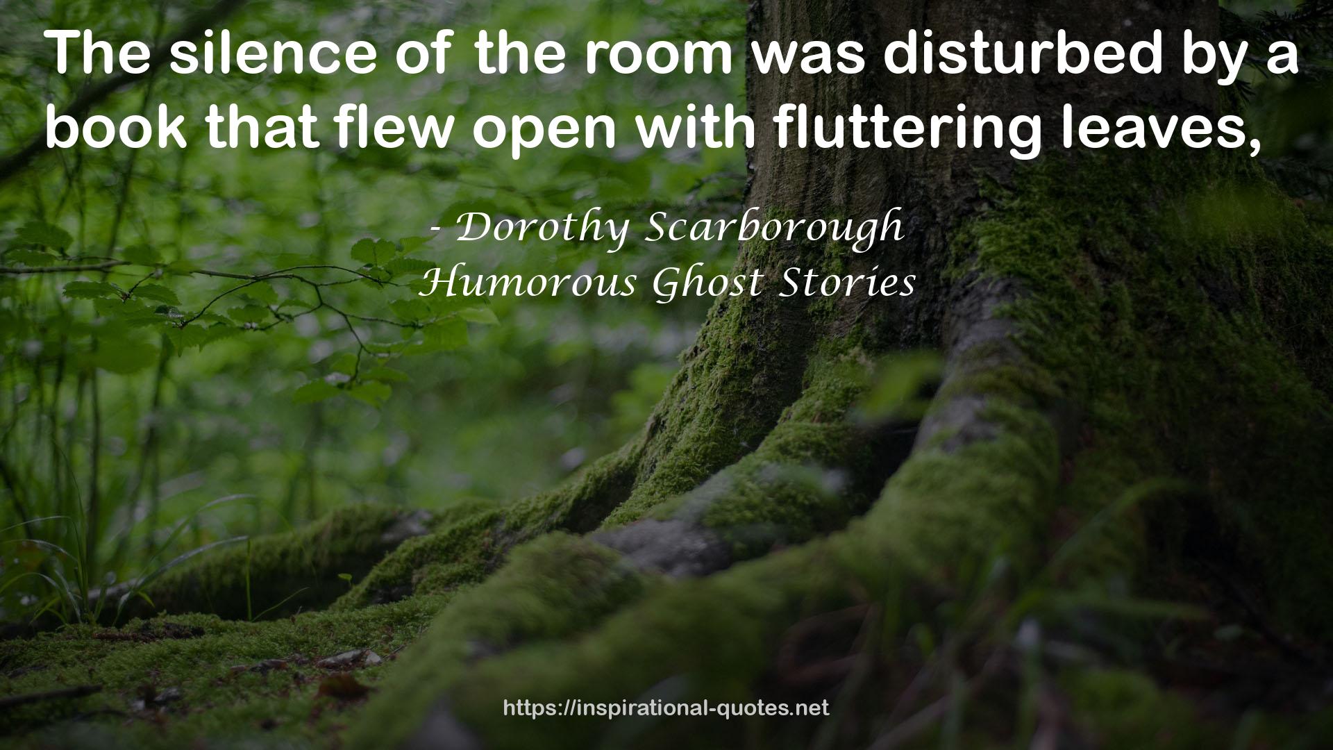 Humorous Ghost Stories QUOTES