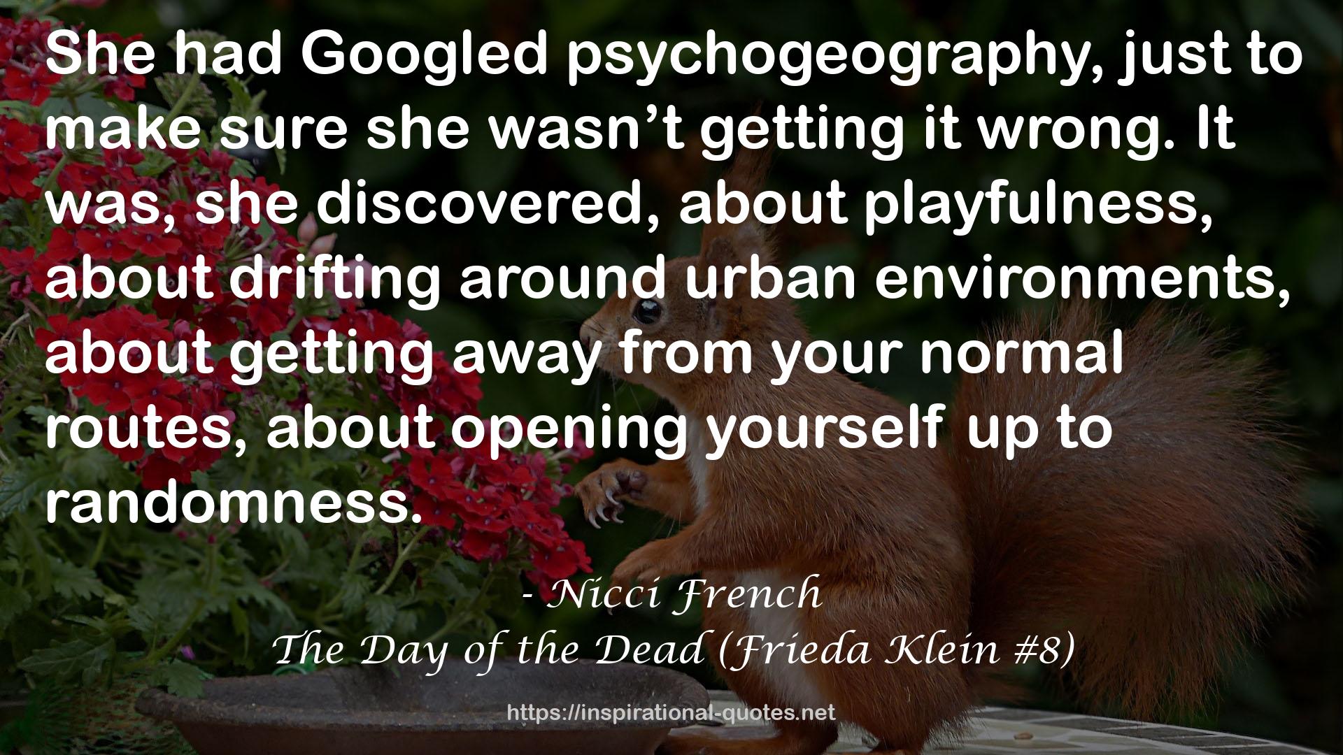 The Day of the Dead (Frieda Klein #8) QUOTES