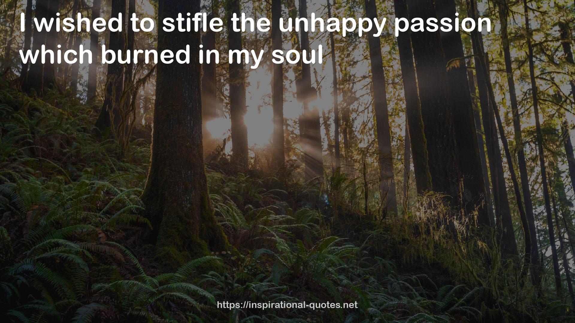 the unhappy passion  QUOTES