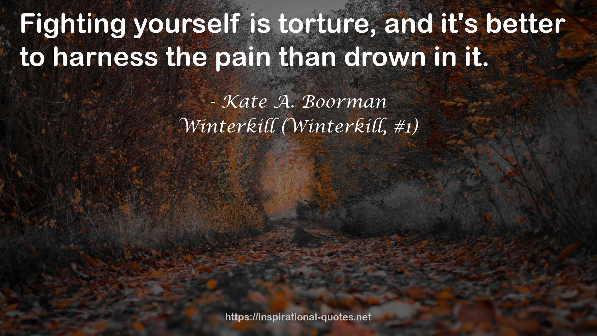 Winterkill (Winterkill, #1) QUOTES