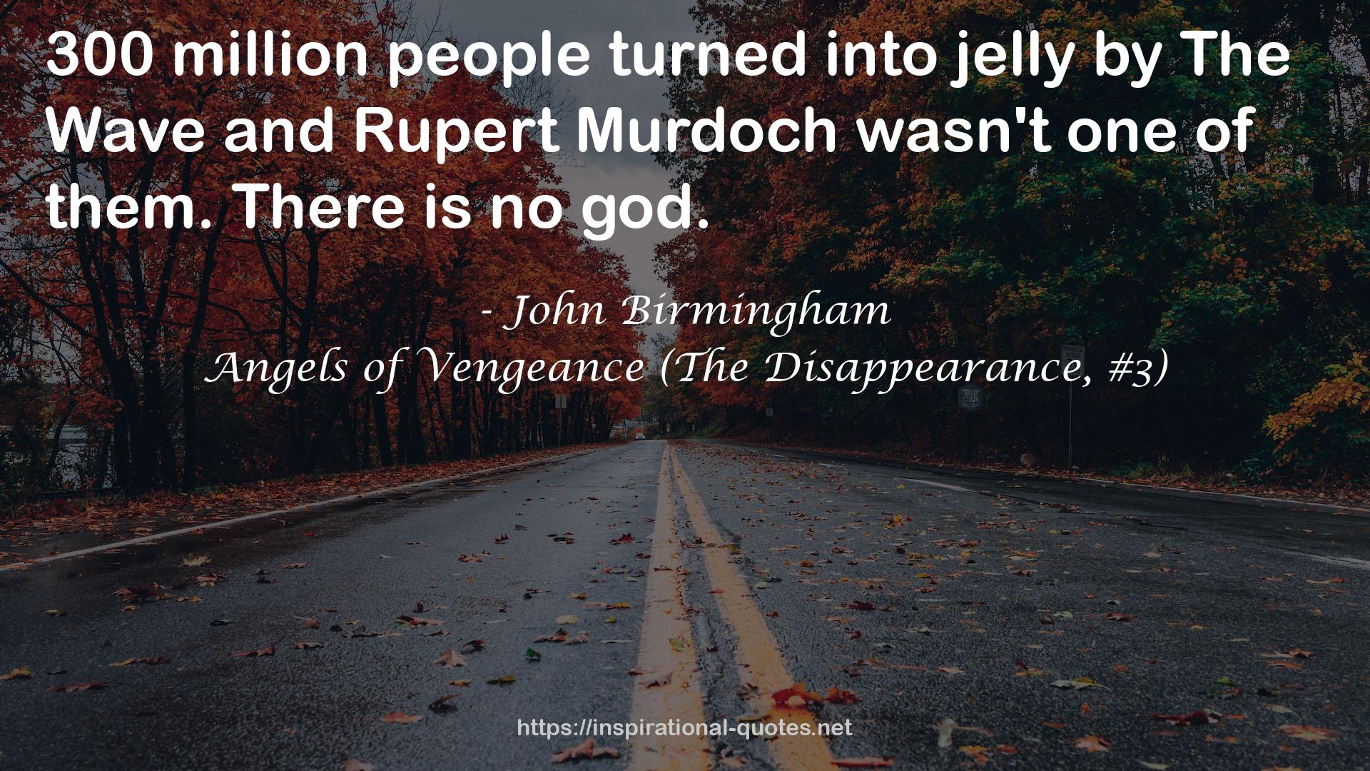 Angels of Vengeance (The Disappearance, #3) QUOTES