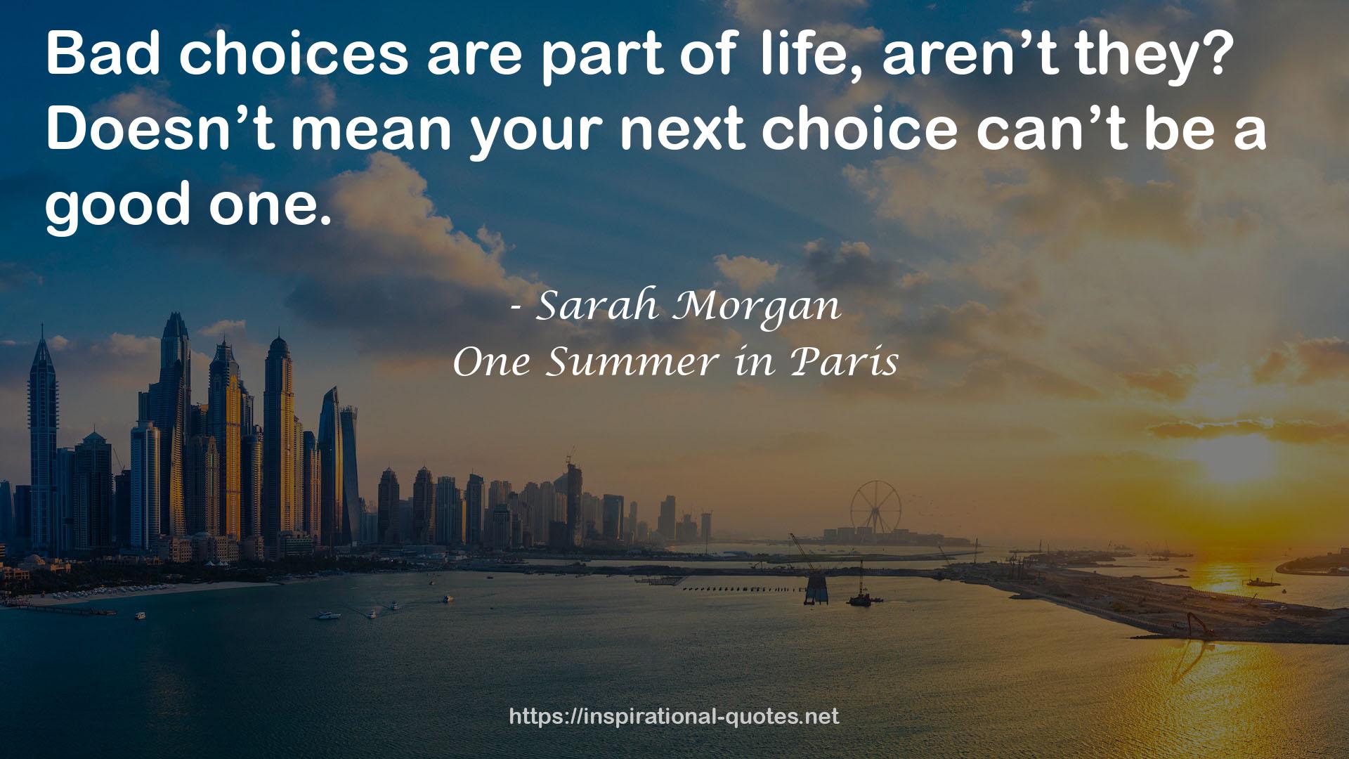 One Summer in Paris QUOTES