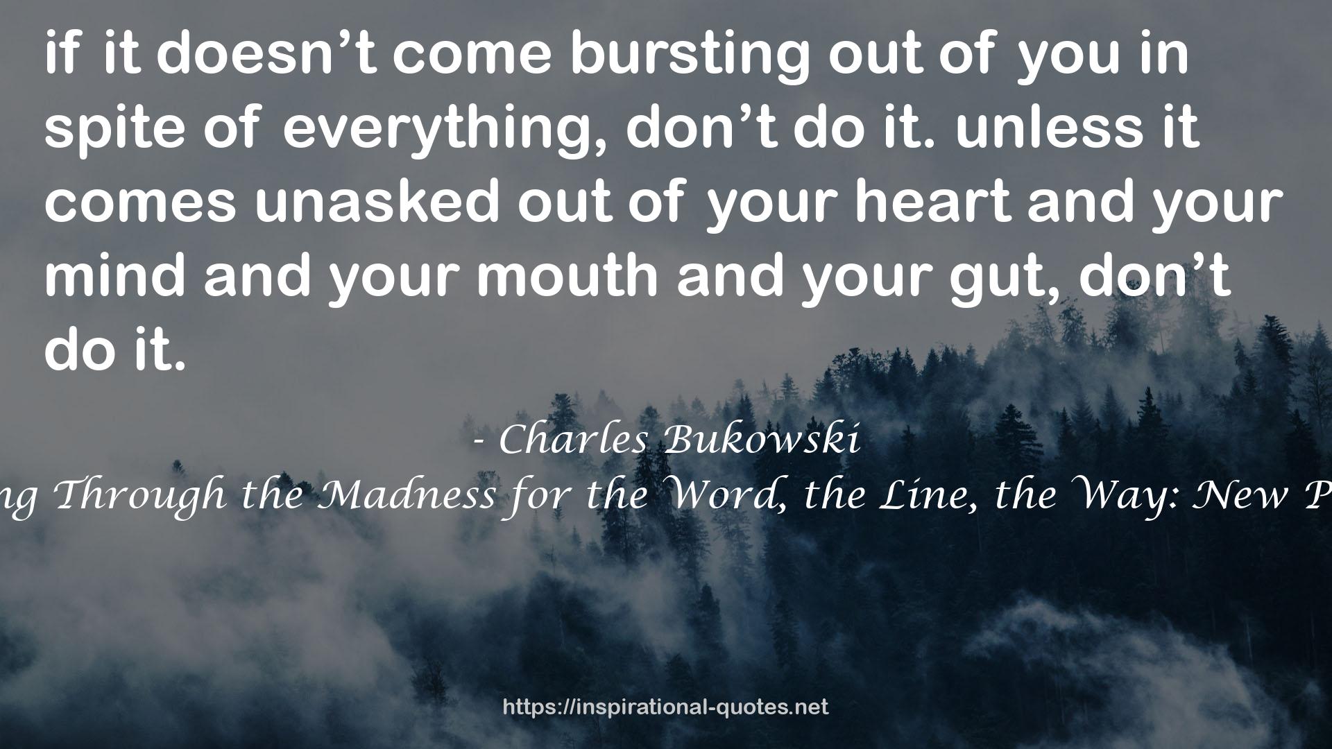 mouthand  QUOTES