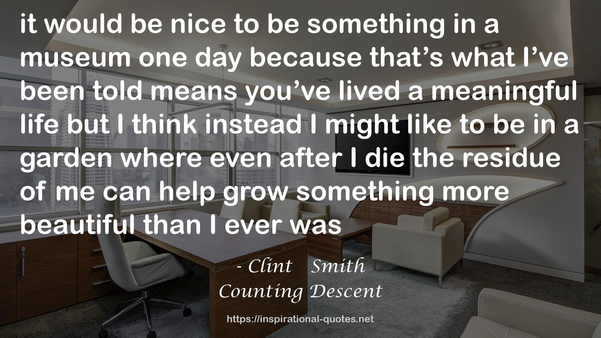 Counting Descent QUOTES