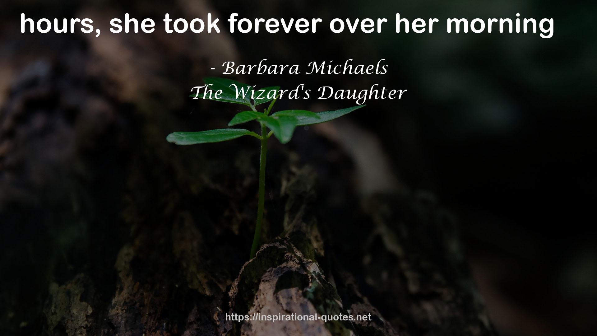 The Wizard's Daughter QUOTES