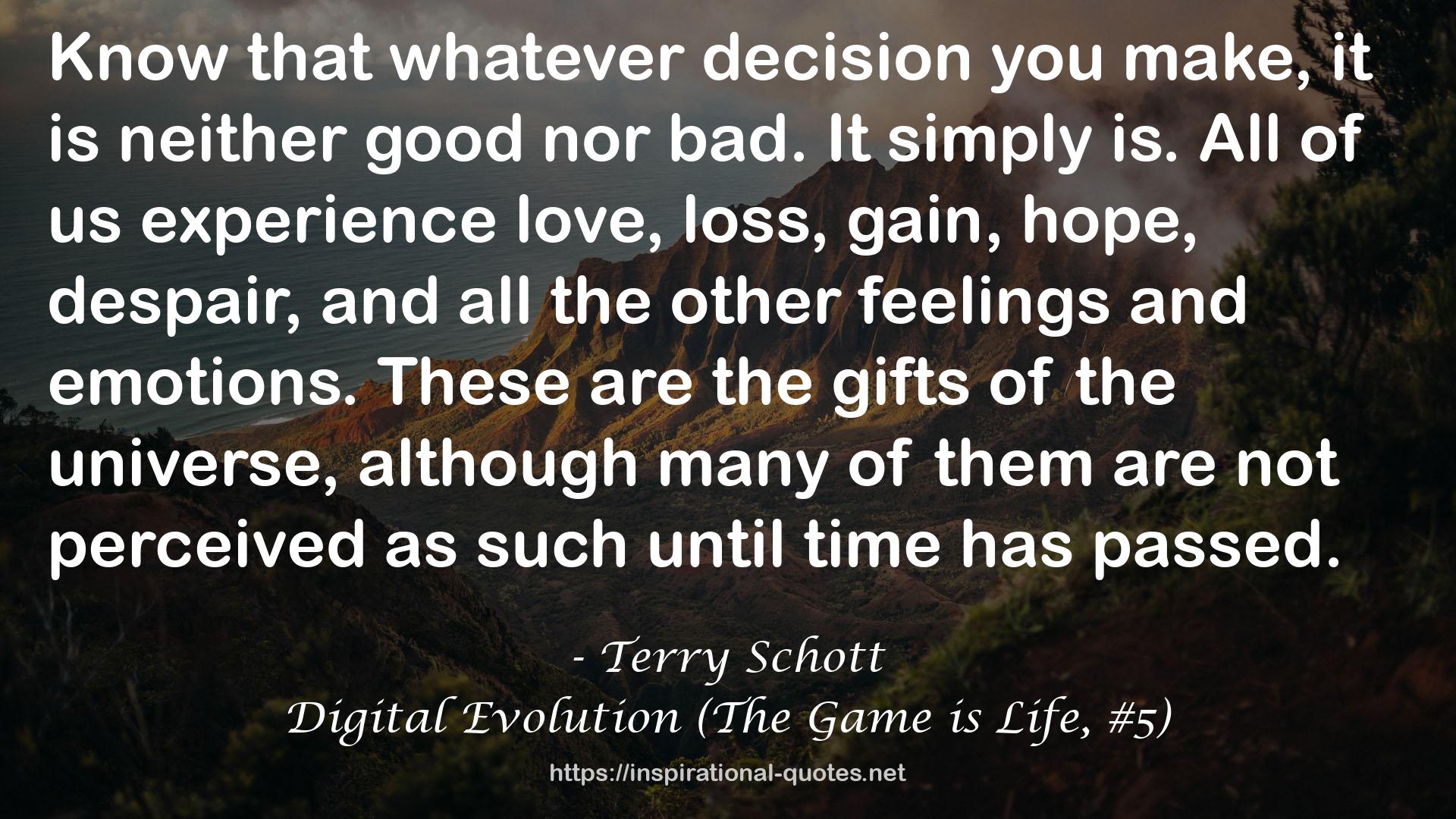 Digital Evolution (The Game is Life, #5) QUOTES