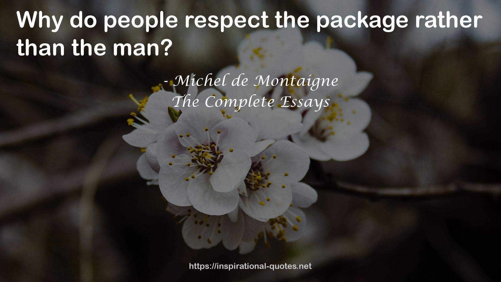 the package  QUOTES