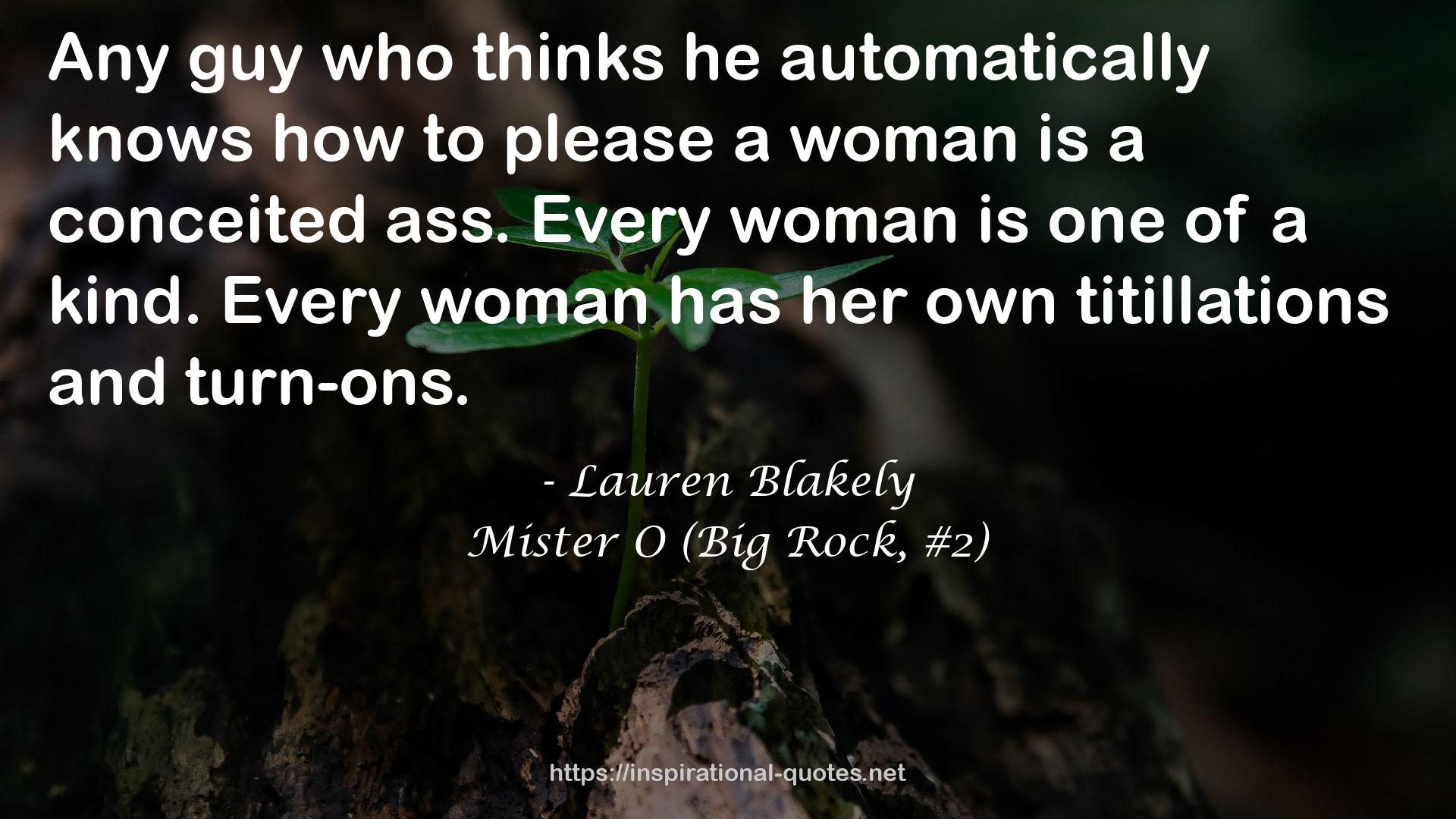 Mister O (Big Rock, #2) QUOTES