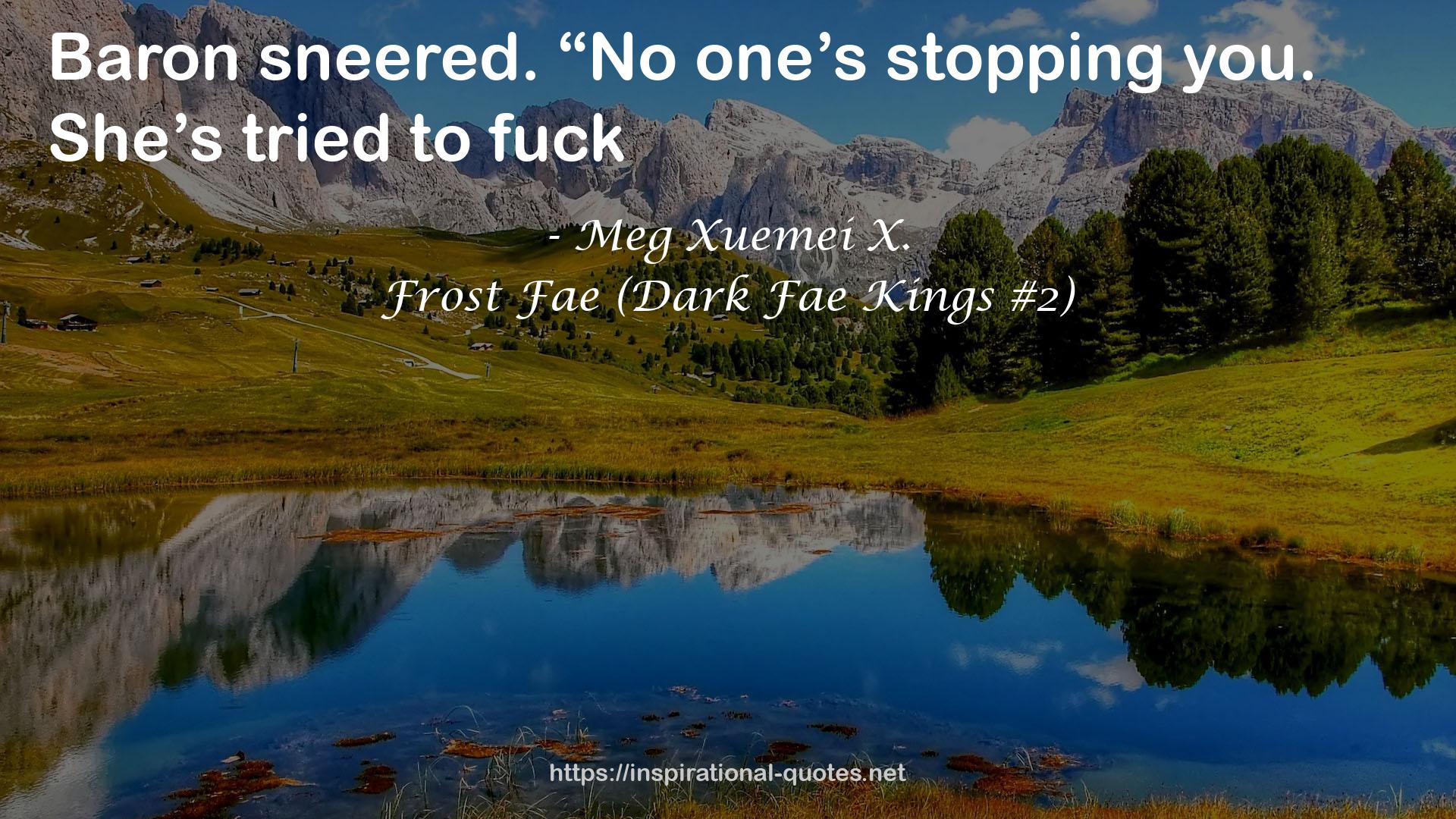 Frost Fae (Dark Fae Kings #2) QUOTES