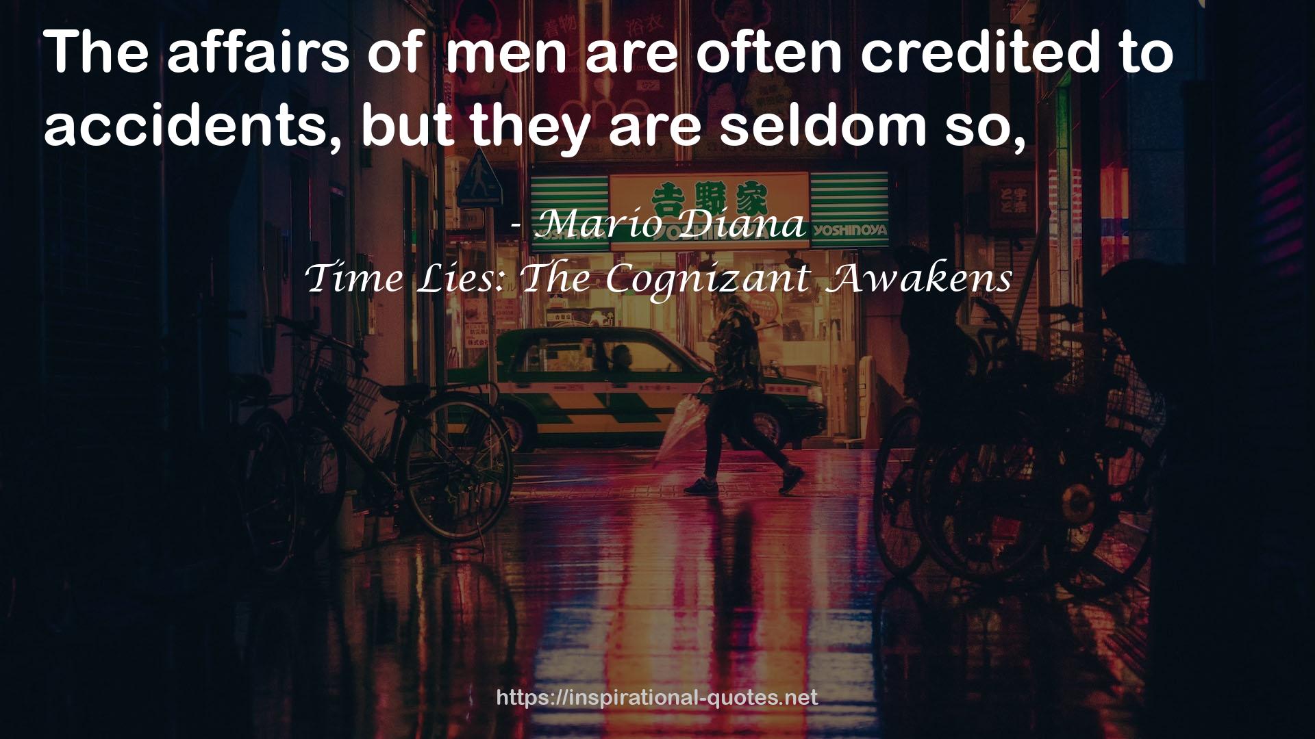 Time Lies: The Cognizant Awakens QUOTES