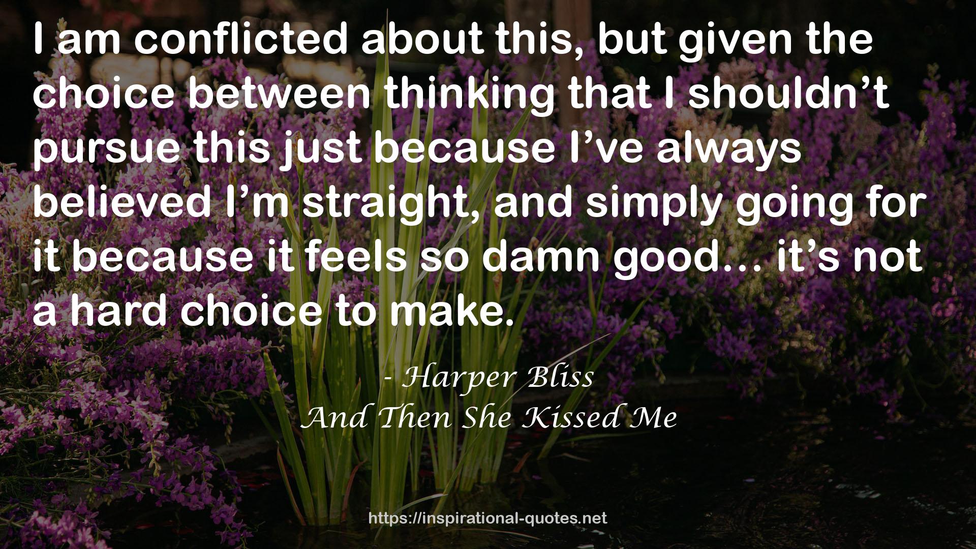 And Then She Kissed Me QUOTES