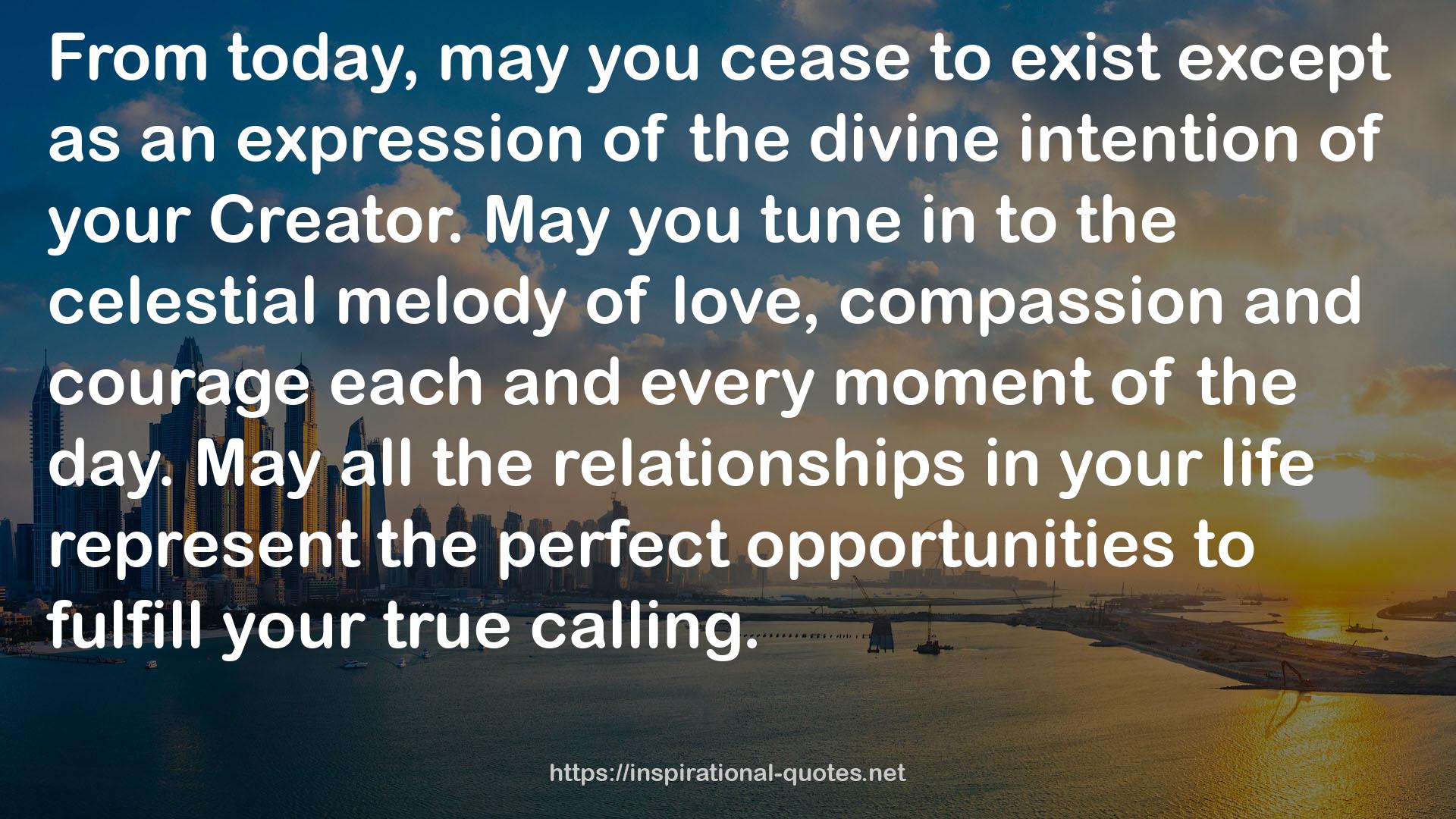 the divine intention  QUOTES