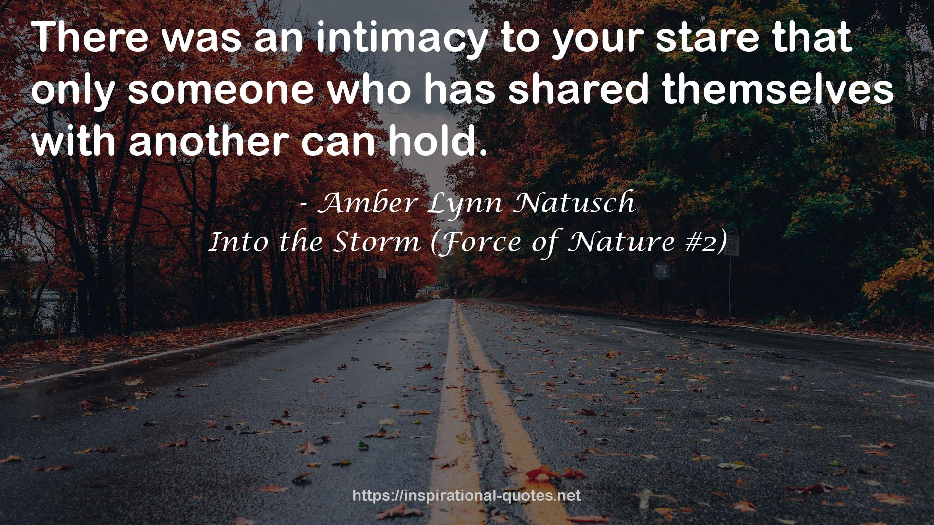 Into the Storm (Force of Nature #2) QUOTES