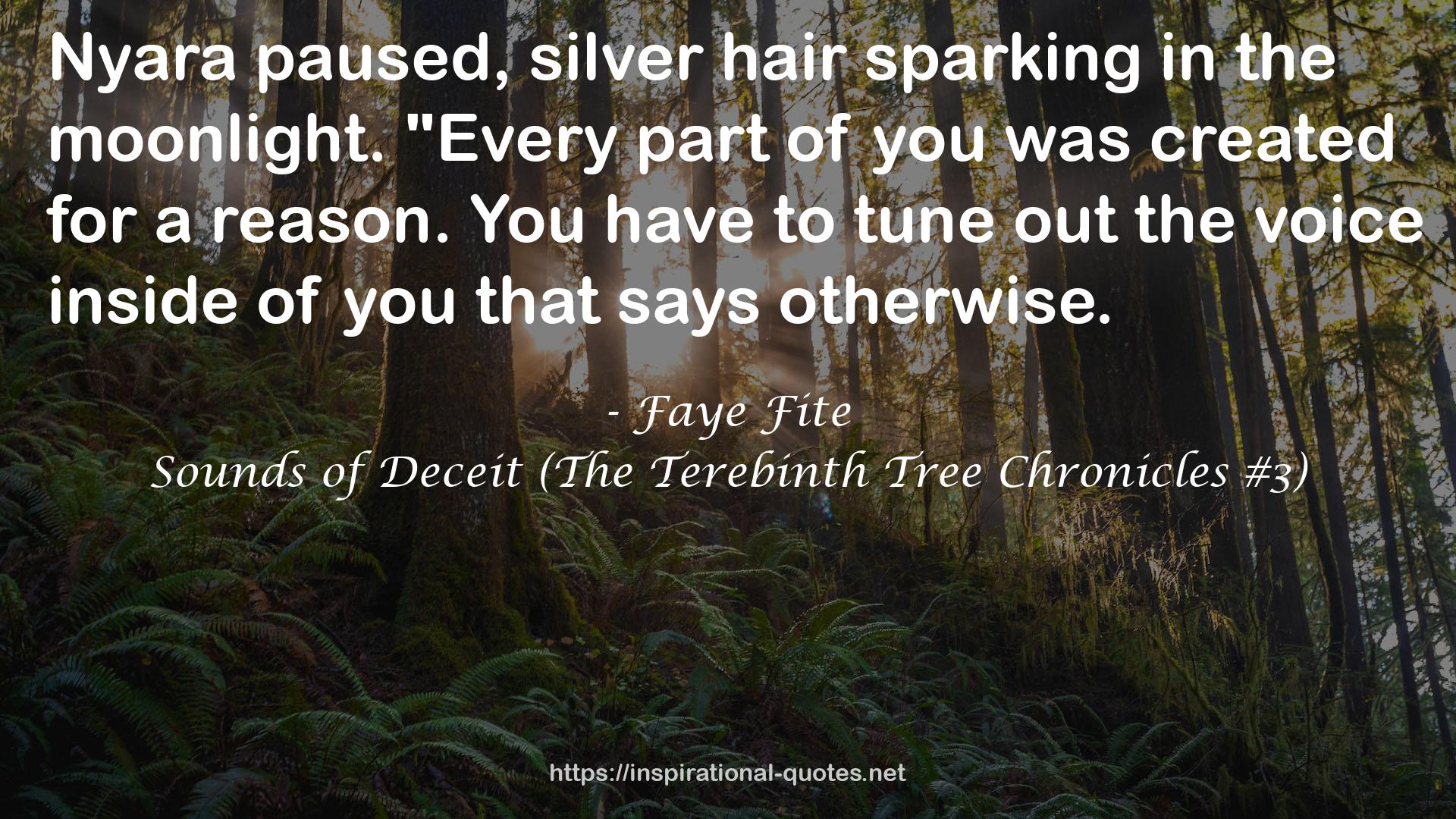 Sounds of Deceit (The Terebinth Tree Chronicles #3) QUOTES