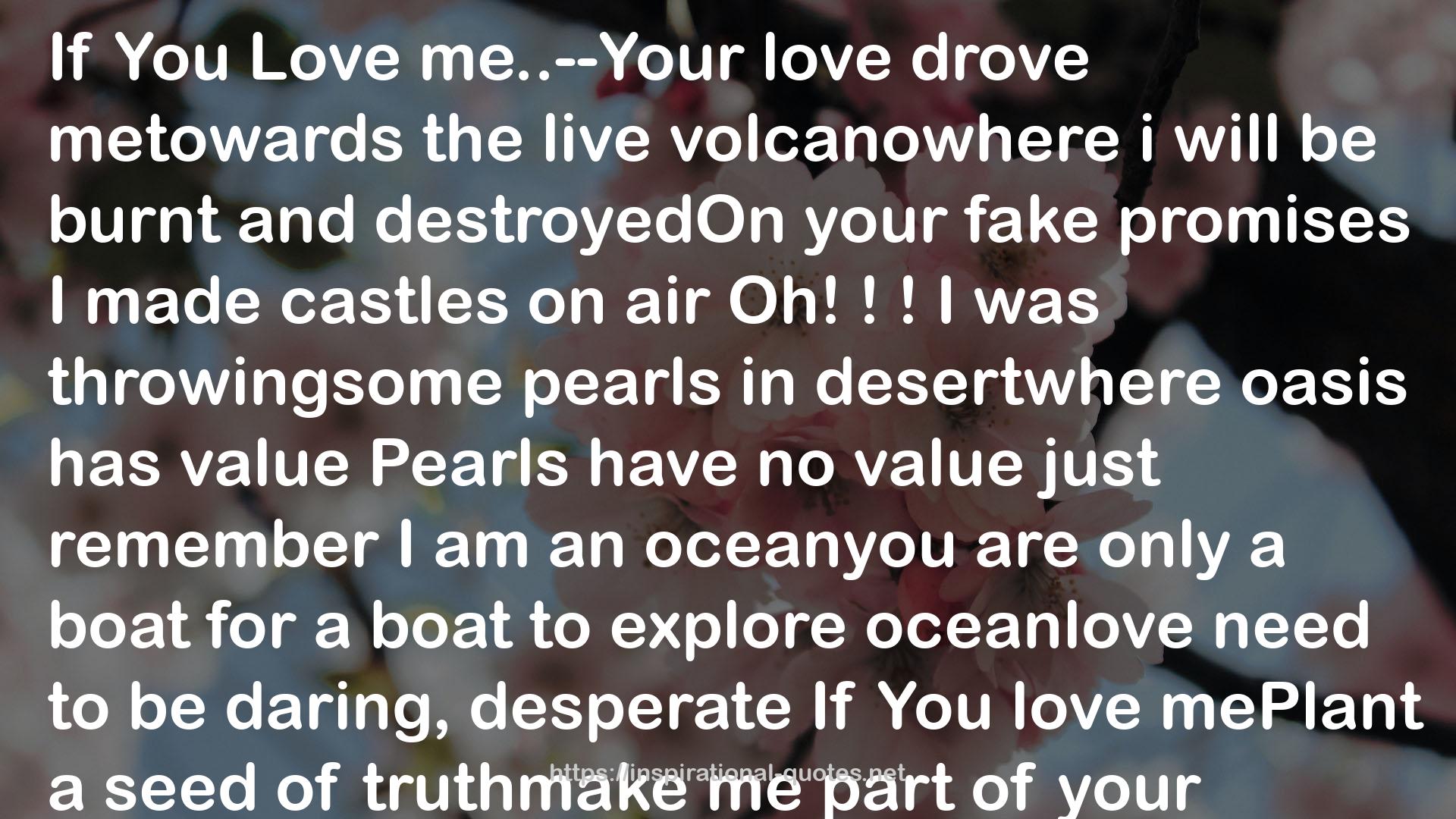 volcanowhere  QUOTES