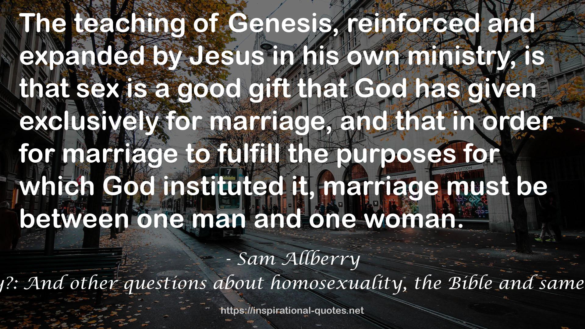 Sam Allberry QUOTES