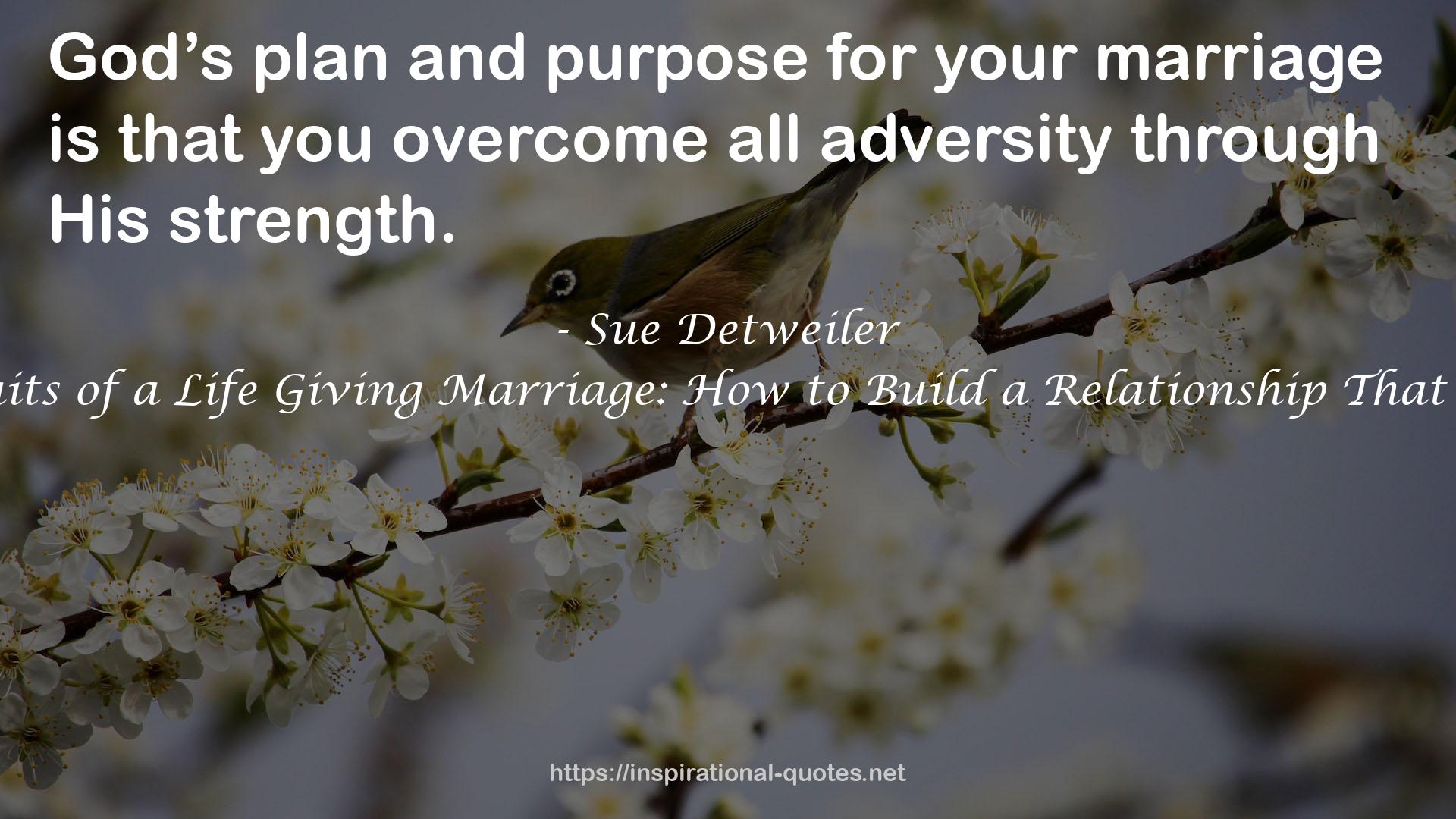 Sue Detweiler QUOTES