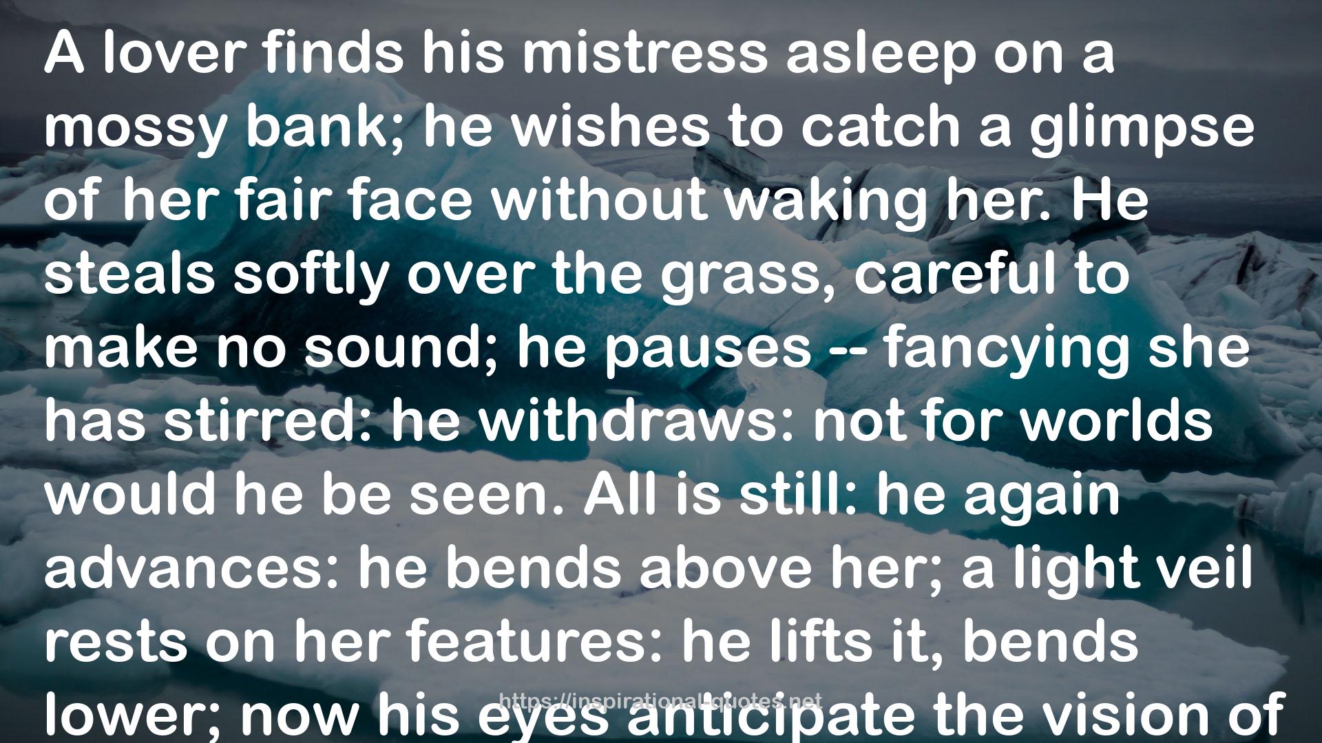 his mistress  QUOTES