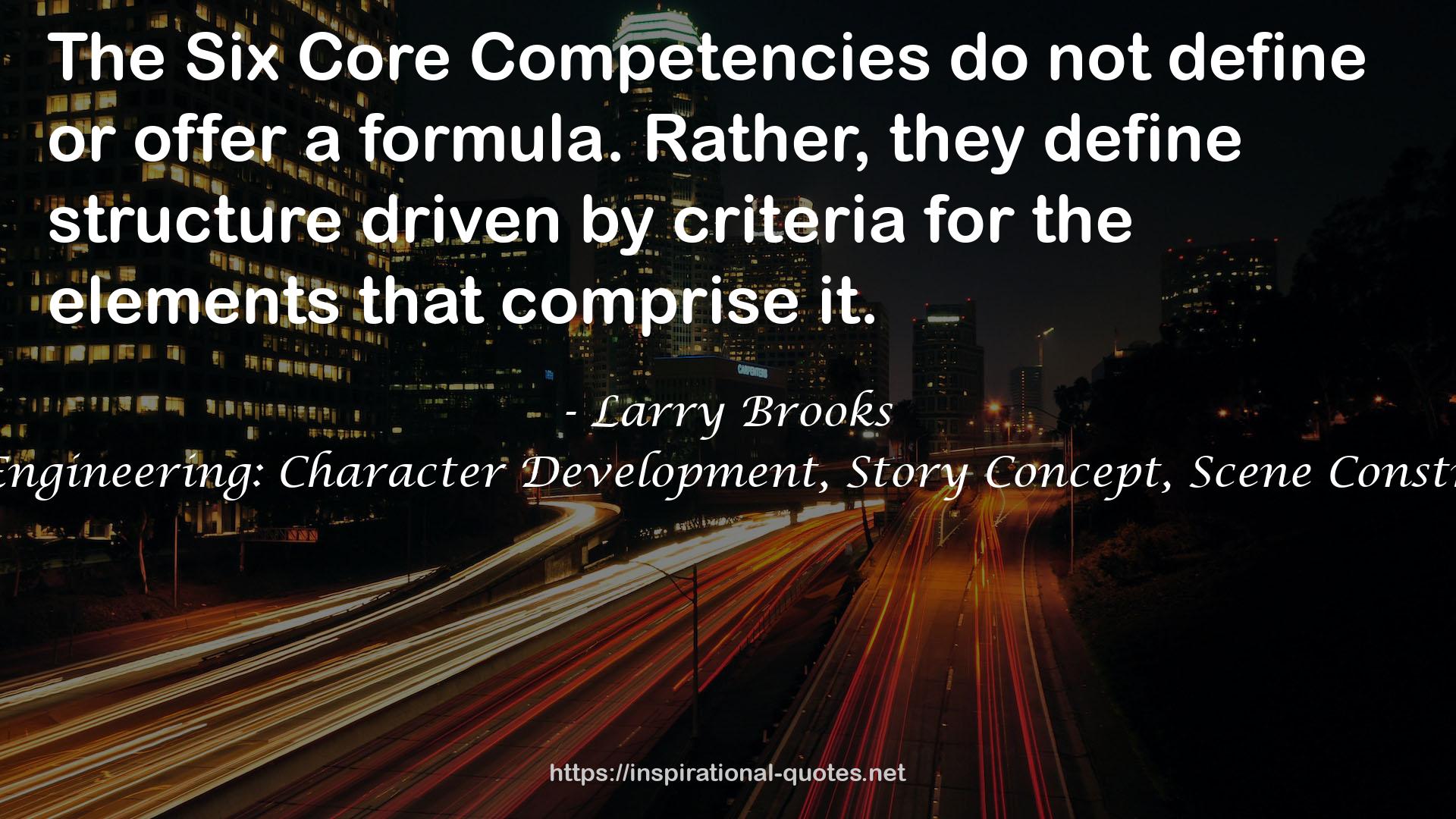 Larry Brooks QUOTES