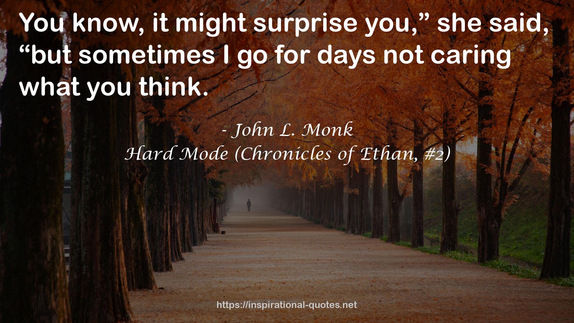 Hard Mode (Chronicles of Ethan, #2) QUOTES