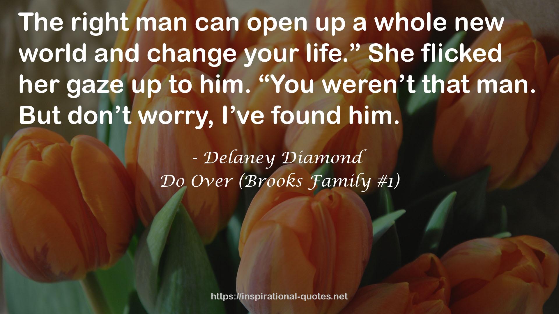 Do Over (Brooks Family #1) QUOTES
