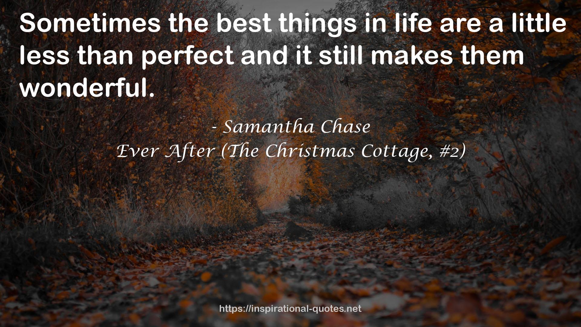 Ever After (The Christmas Cottage, #2) QUOTES