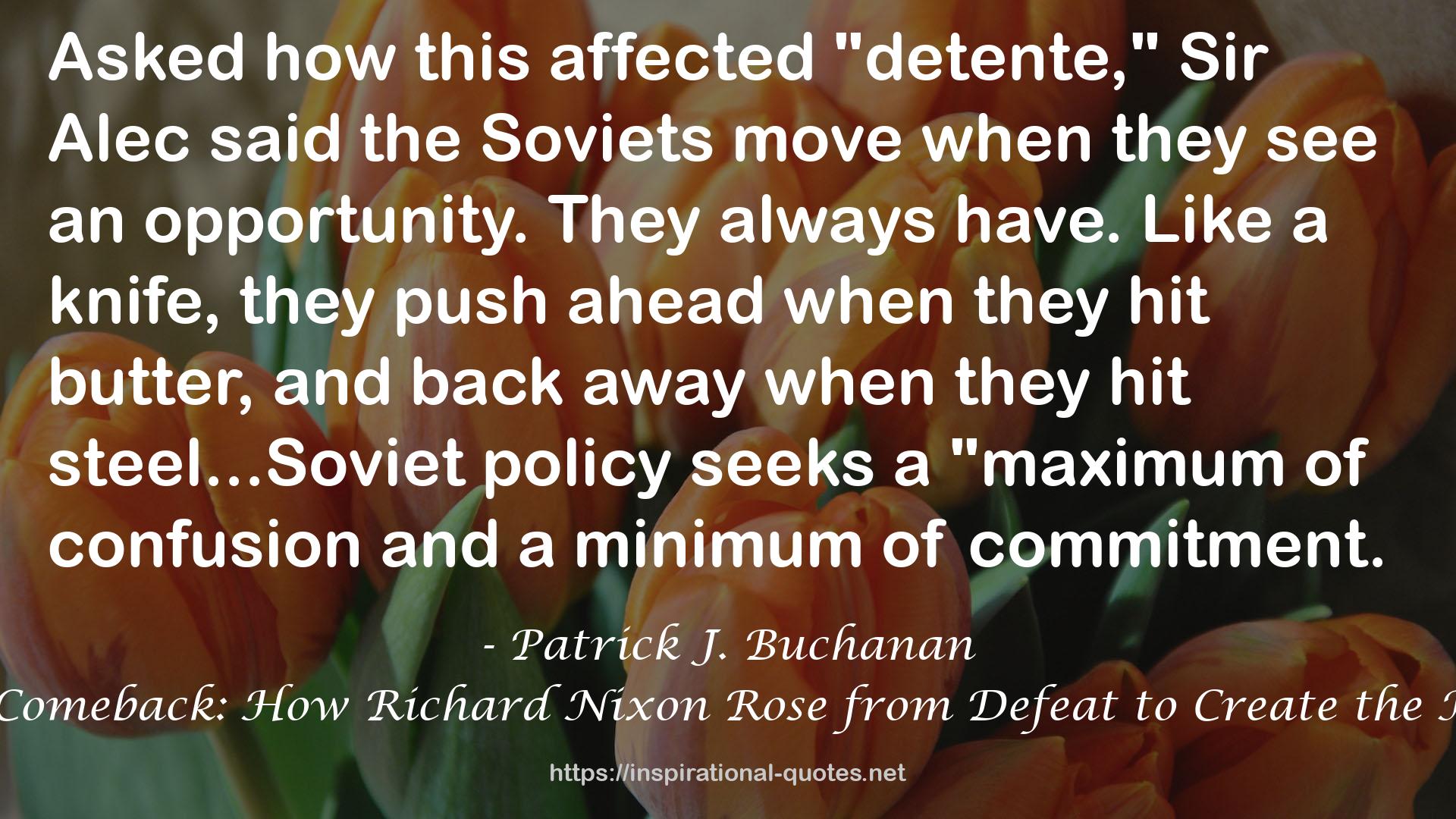 The Greatest Comeback: How Richard Nixon Rose from Defeat to Create the New Majority QUOTES