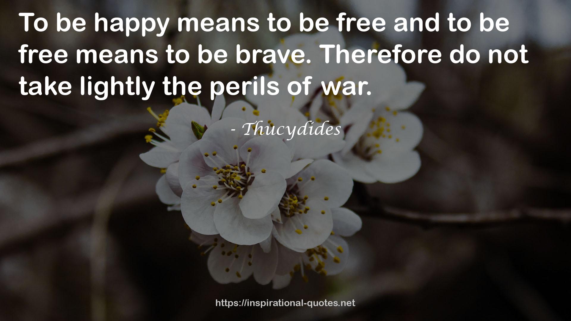 Thucydides QUOTES