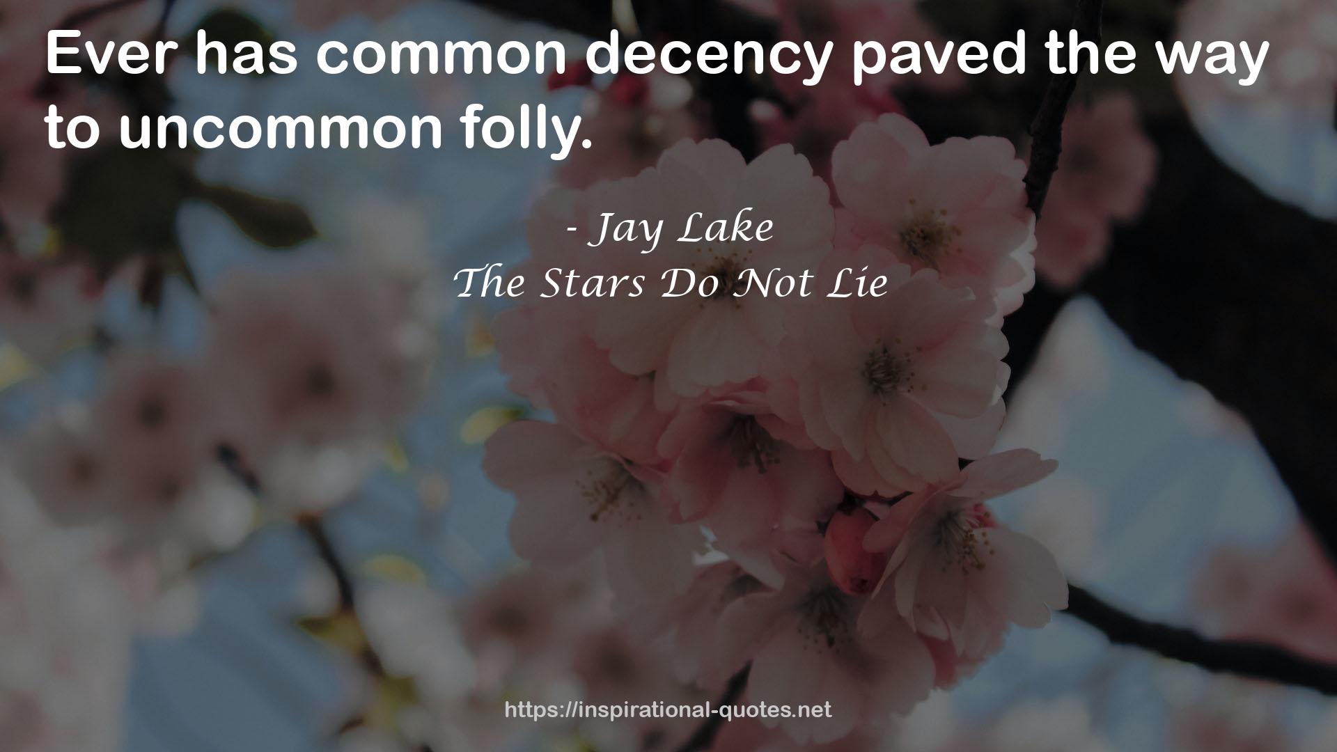 The Stars Do Not Lie QUOTES