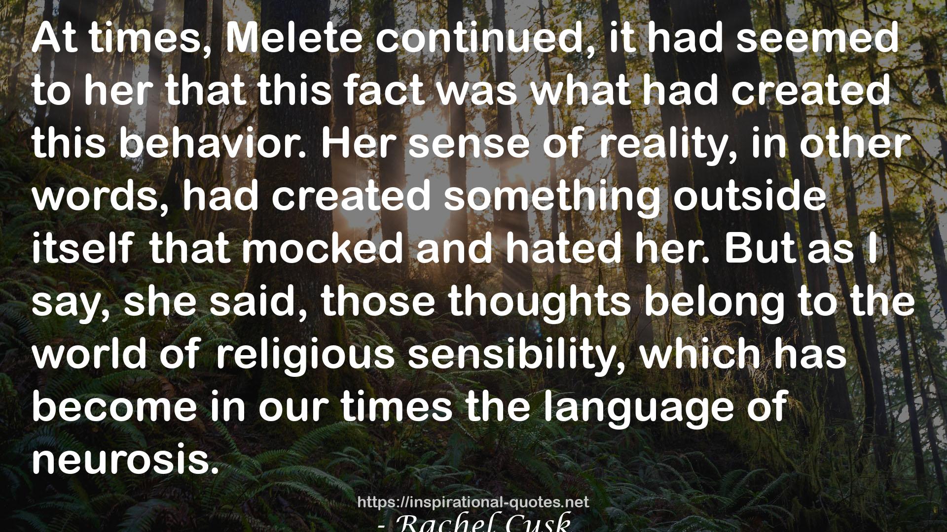 Melete  QUOTES