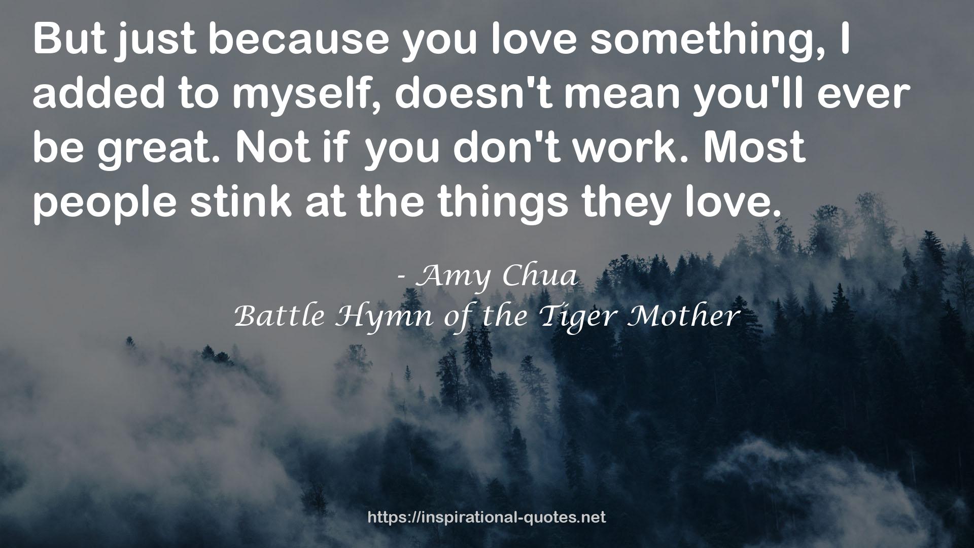 Battle Hymn of the Tiger Mother QUOTES
