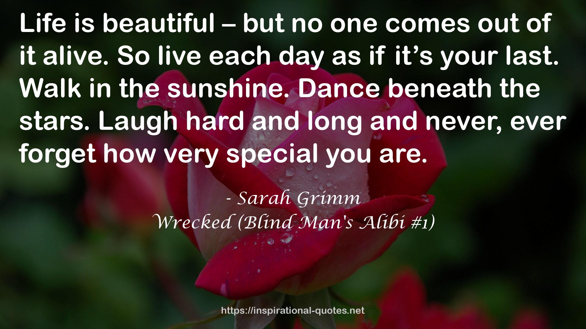 Sarah Grimm QUOTES