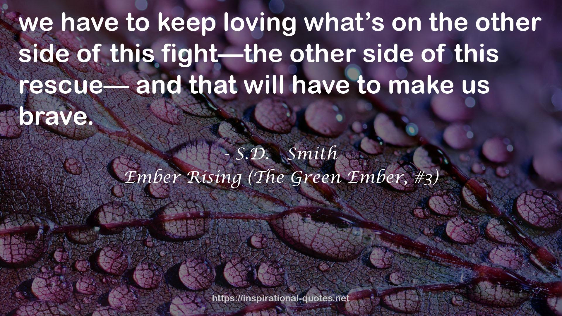 Ember Rising (The Green Ember, #3) QUOTES