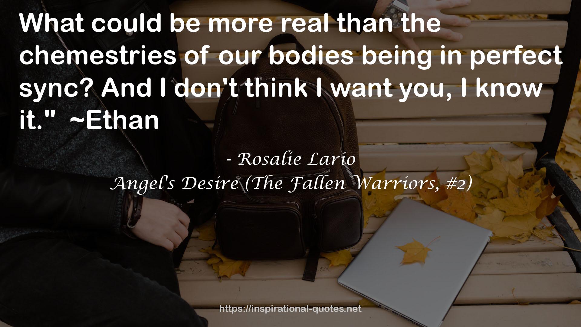 Rosalie Lario QUOTES