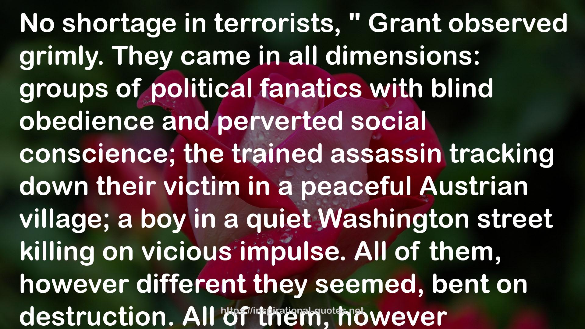 Prelude to Terror (Robert Renwick #1) QUOTES